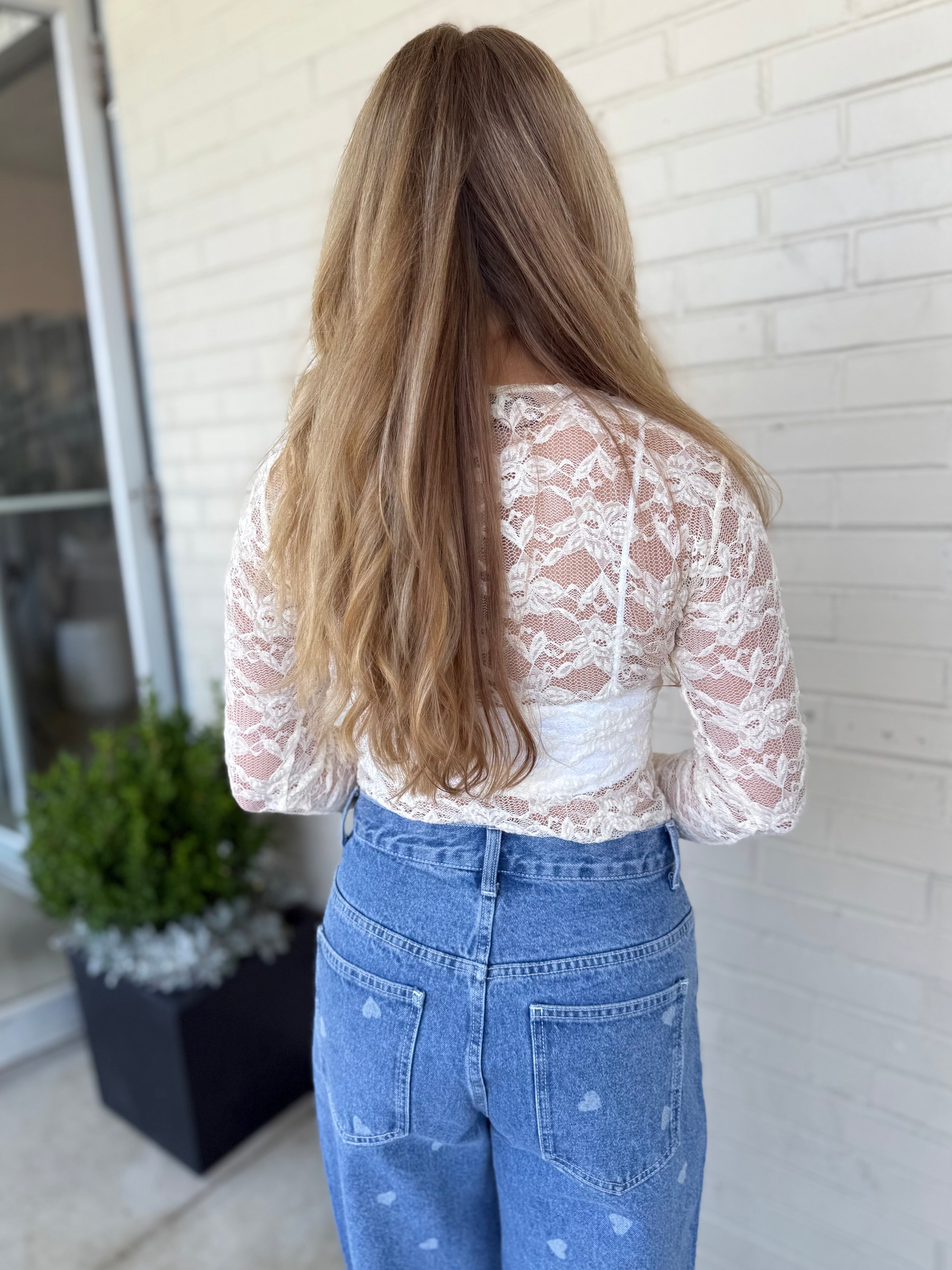 Miou Muse | Colleen Sheer Lace Top | Sweetest Stitch Boutique