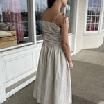Miou Muse | Striped Sleeveless Midi Dress | Sweetest Stitch