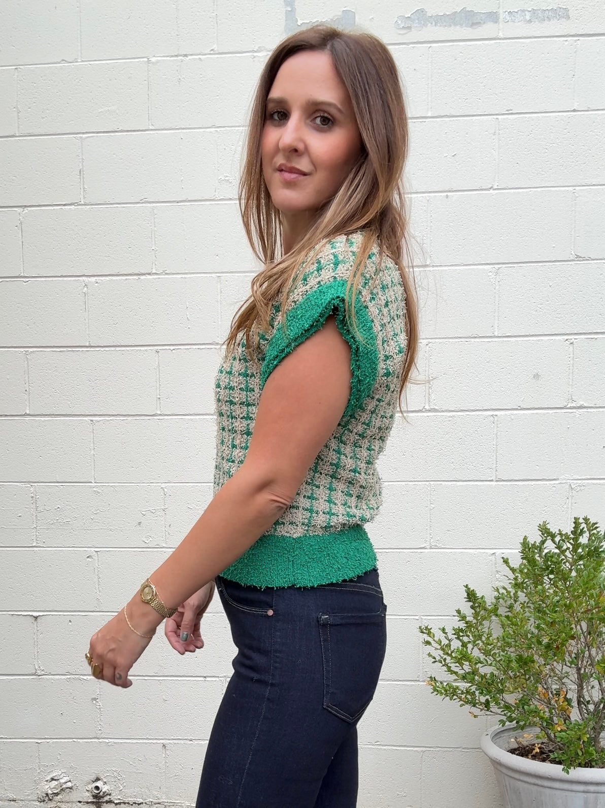 Strut & Bolt | Valeria Textured Knit Sweater | Sweetest Stitch 