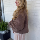 Miou Muse | Sally Sherpa Reversible Jacket | Sweetest Stitch