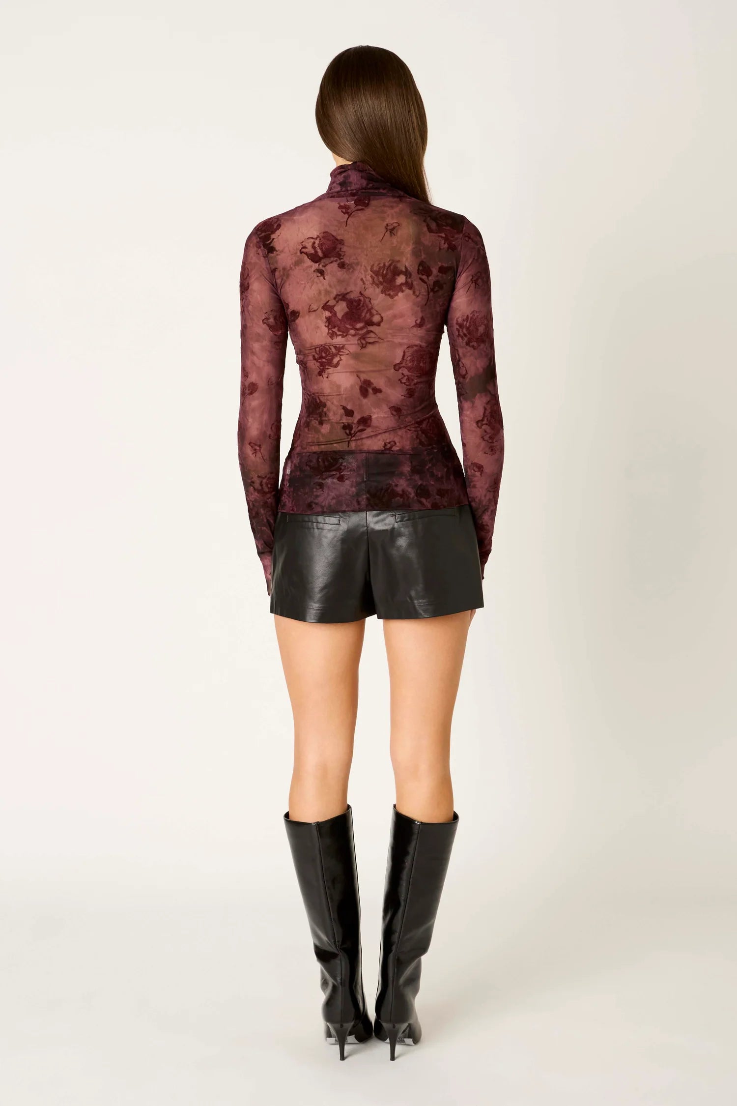 NIA | Ophelia Floral Mesh Top | Sweetest Stitch Boutique Richmond VA
