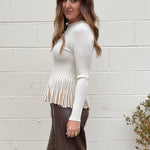 Current Air | Jocelyn Ribbed Flare Sweater | Sweetest Stitch Boutique