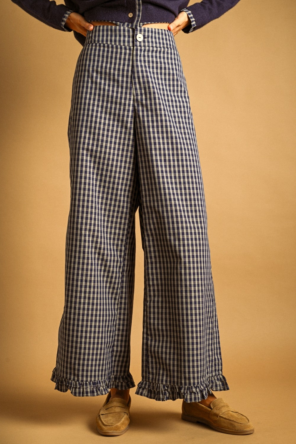 Miou Muse | Sydney Wide Leg Gingham Pants | Sweetest Stitch RVA