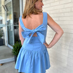 Idem Ditto | Isabelle Blue Mini Dress | Sweetest Stitch