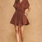 Strut & Bolt | Stacey V-Neck Mini Dress | Sweetest Stitch Boutique RVA