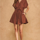 Strut & Bolt | Stacey V-Neck Mini Dress | Sweetest Stitch Boutique RVA