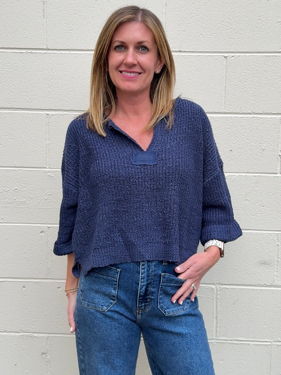 Illa Illa | Elliana V-Neck Sweater | Sweetest Stitch