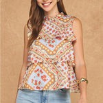 Strut & Bolt | Amy Sleeveless Tiered Top | Sweetest Stitch Boutique