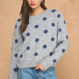 Strut & Bolt | Anne Polka Dot Sweater | Sweetest Stitch Boutique RVA