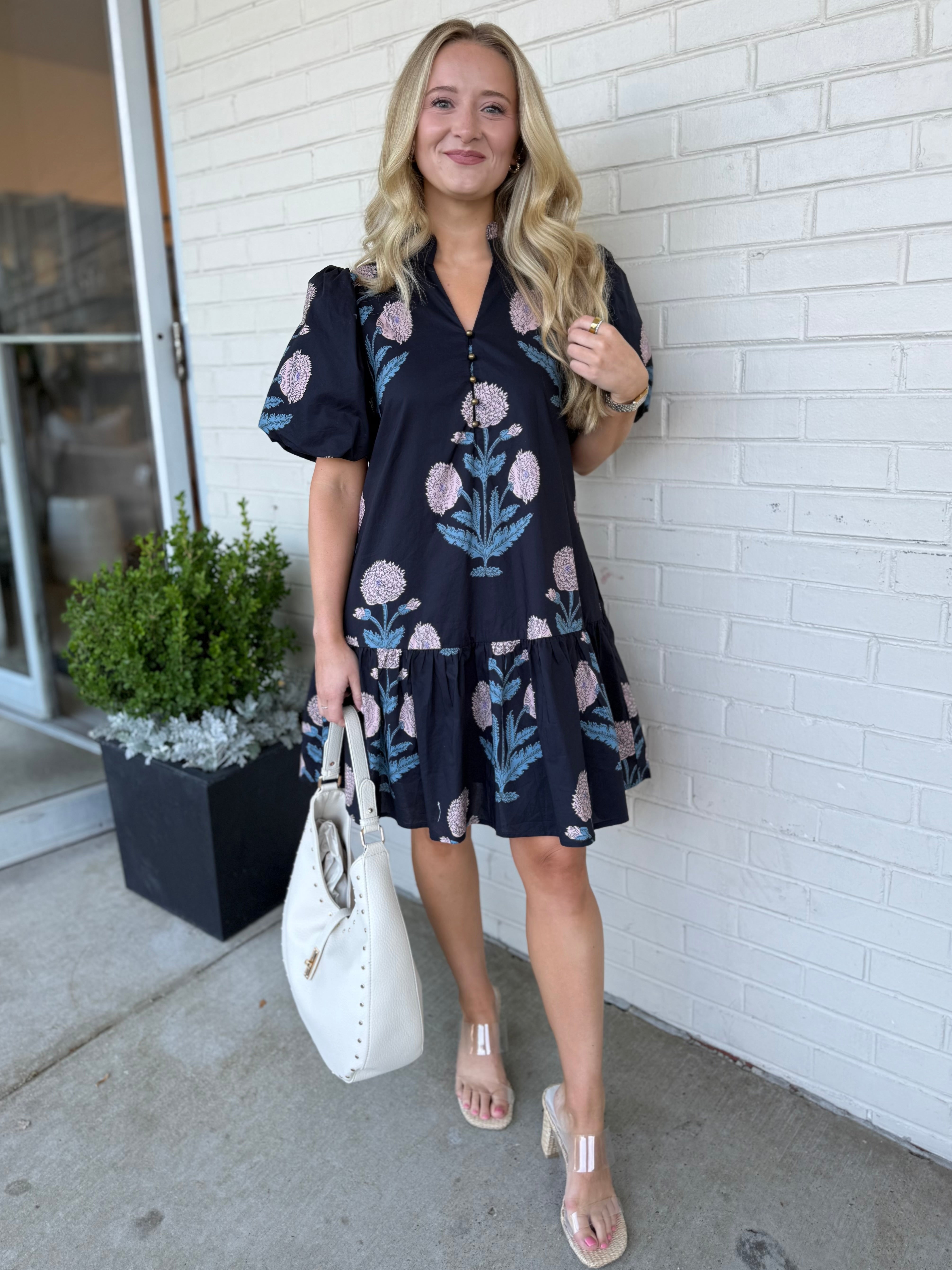 Entro | Molly Short Sleeve Mini Dress | Sweetest Stitch Boutique