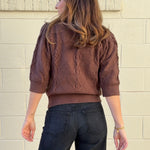 THML | Haven Short Sleeve Knit Sweater | Sweetest Stitch Boutique