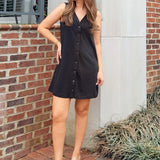 Z Supply | Solace Button Front Mini Dress | Sweetest Stitch Boutique