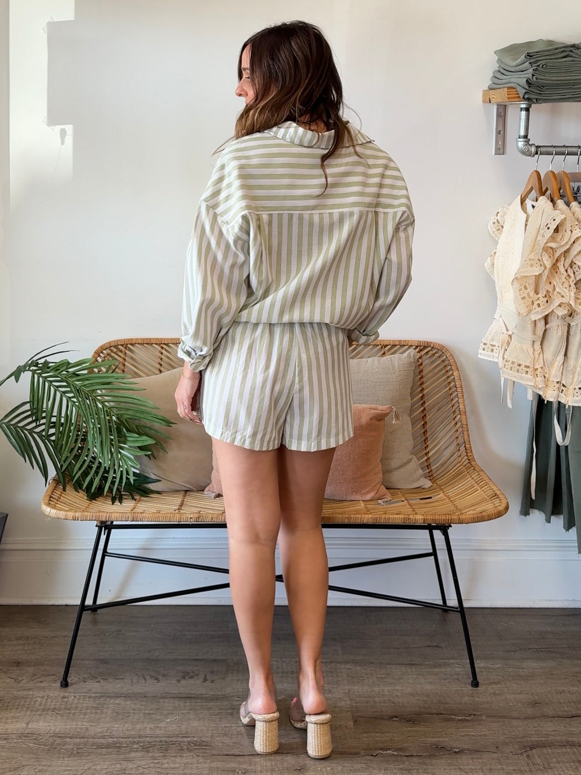 Miou Muse | Camilla Striped Shorts | Sweetest Stitch Boutique