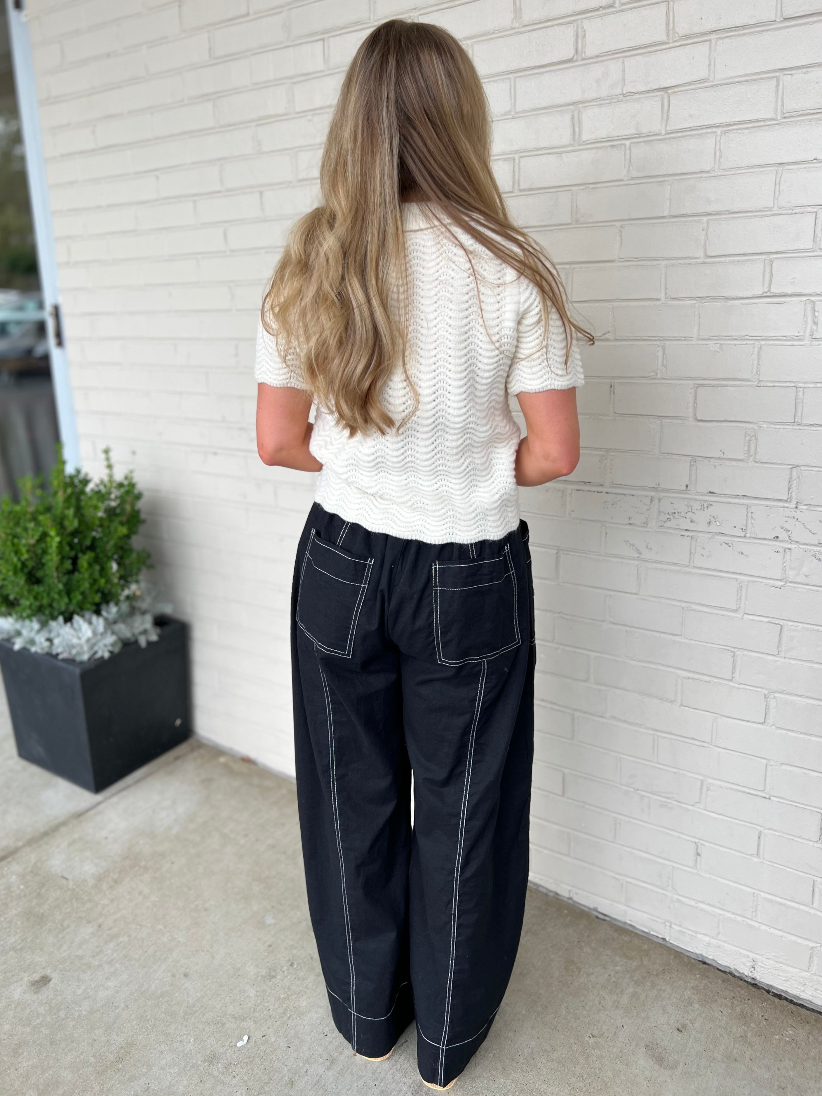 Entro | Clara Wide Leg Pants | Sweetest Stitch