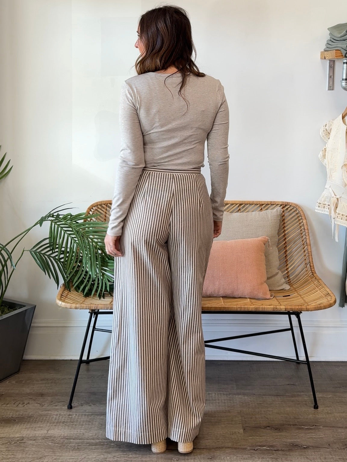 Miou Muse | Nayeli Striped Wide Leg Pants | Sweetest Stitch Boutique