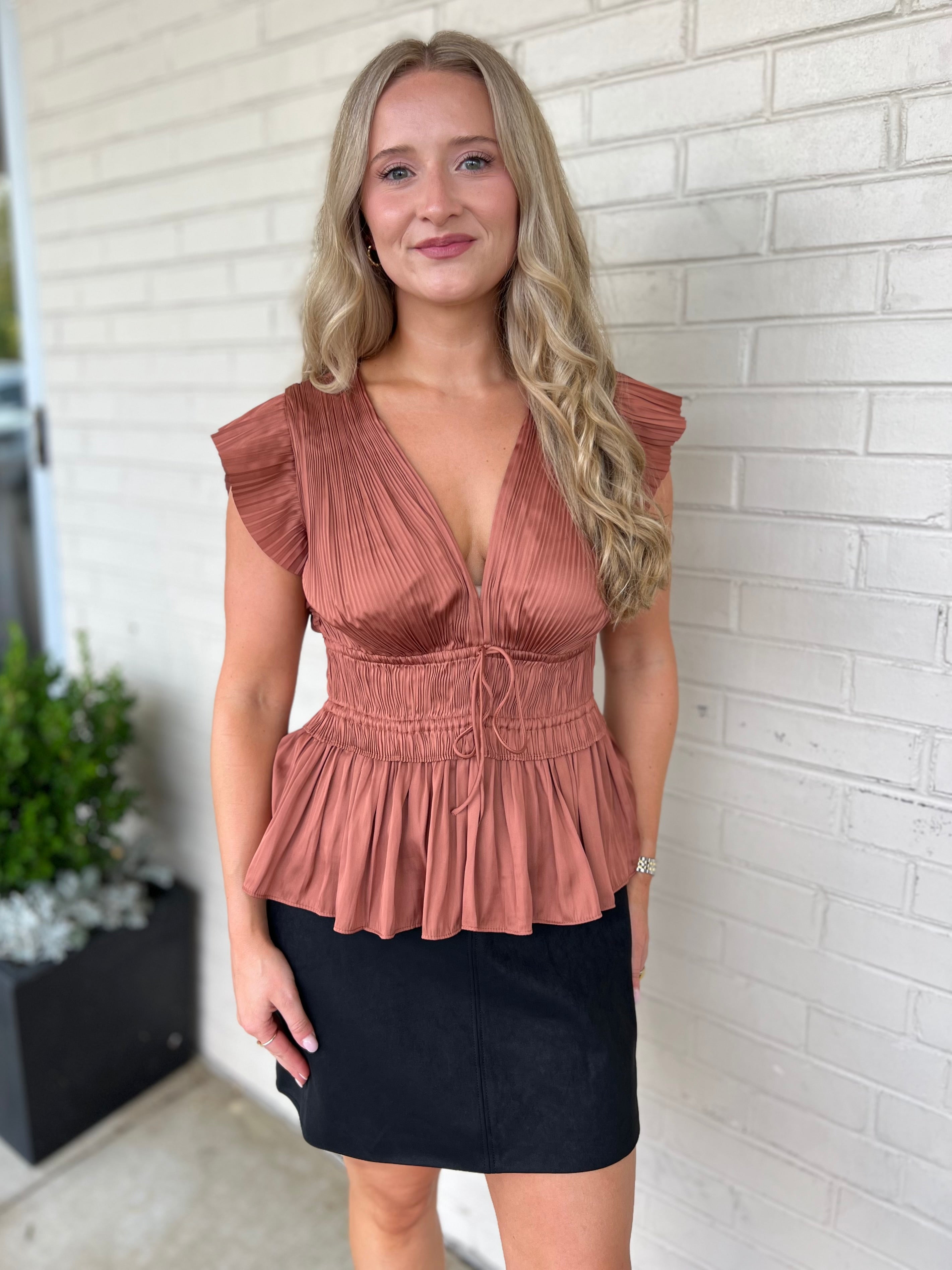 Current Air | Anastasia Blouse | Sweetest Stitch