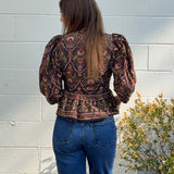 Olivaceous | Eloise Floral Blouse | Sweetest Stitch Boutique Richmond