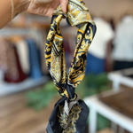 Golden Stella | Regal Print Scarf | Sweetest Stitch Boutique