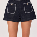 ASTR The Label | Bobbie Patch Pocket Denim Shorts | Sweetest Stitch