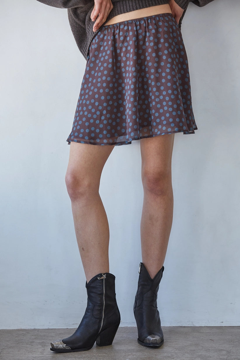 By Together | Taylor Polka Dot Mini Skirt | Sweetest Sitch Boutique