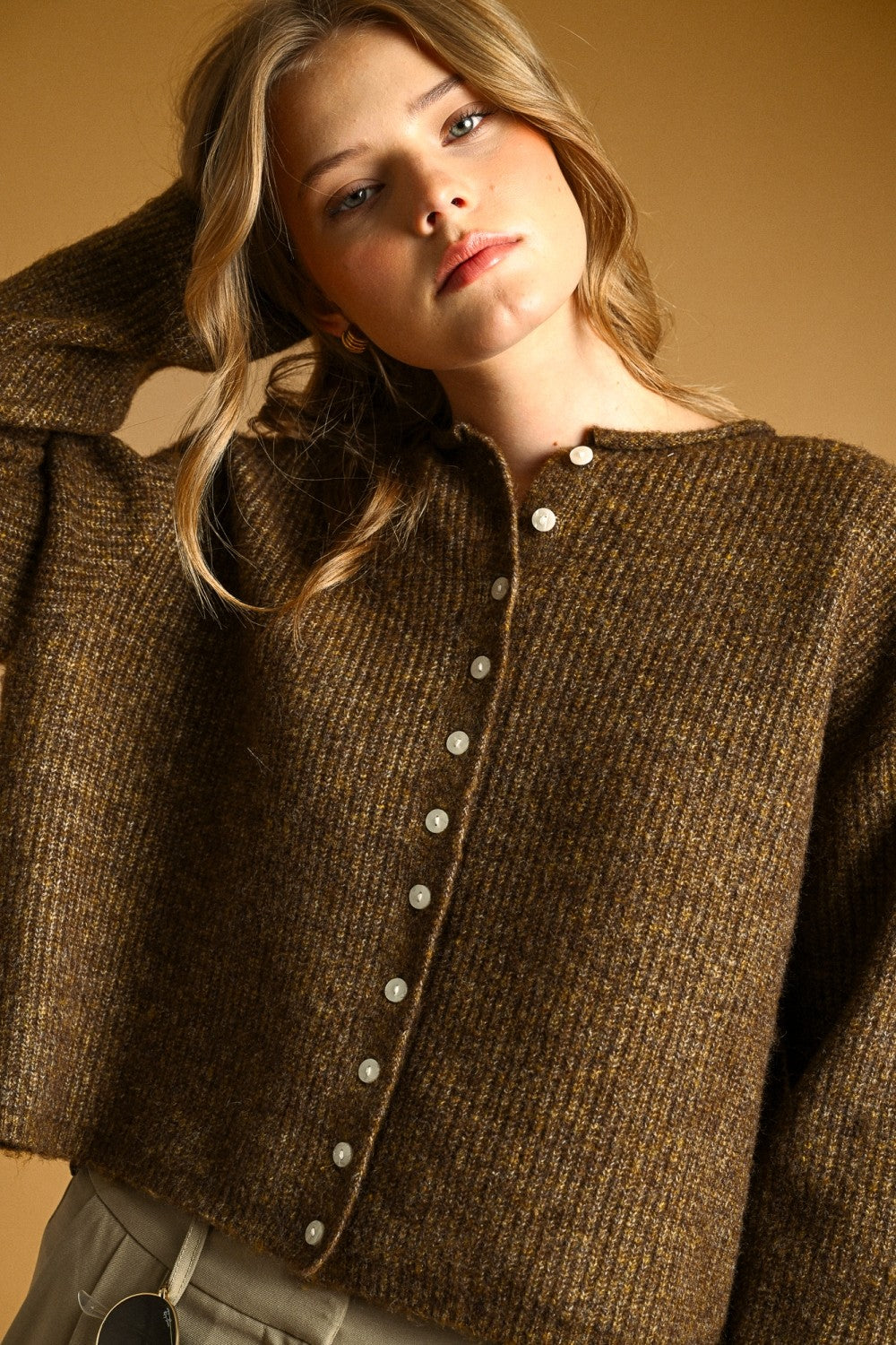 Miou Muse | Cheyenne Button Front Sweater | Sweetest Stitch Boutique