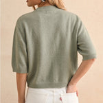 Miou Muse | Monica Short Sleeve Sweater | Sweetest Stitch Boutique