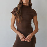 By Together | Roby Mock Neck Mini Dress | Sweetest Stitch Boutique