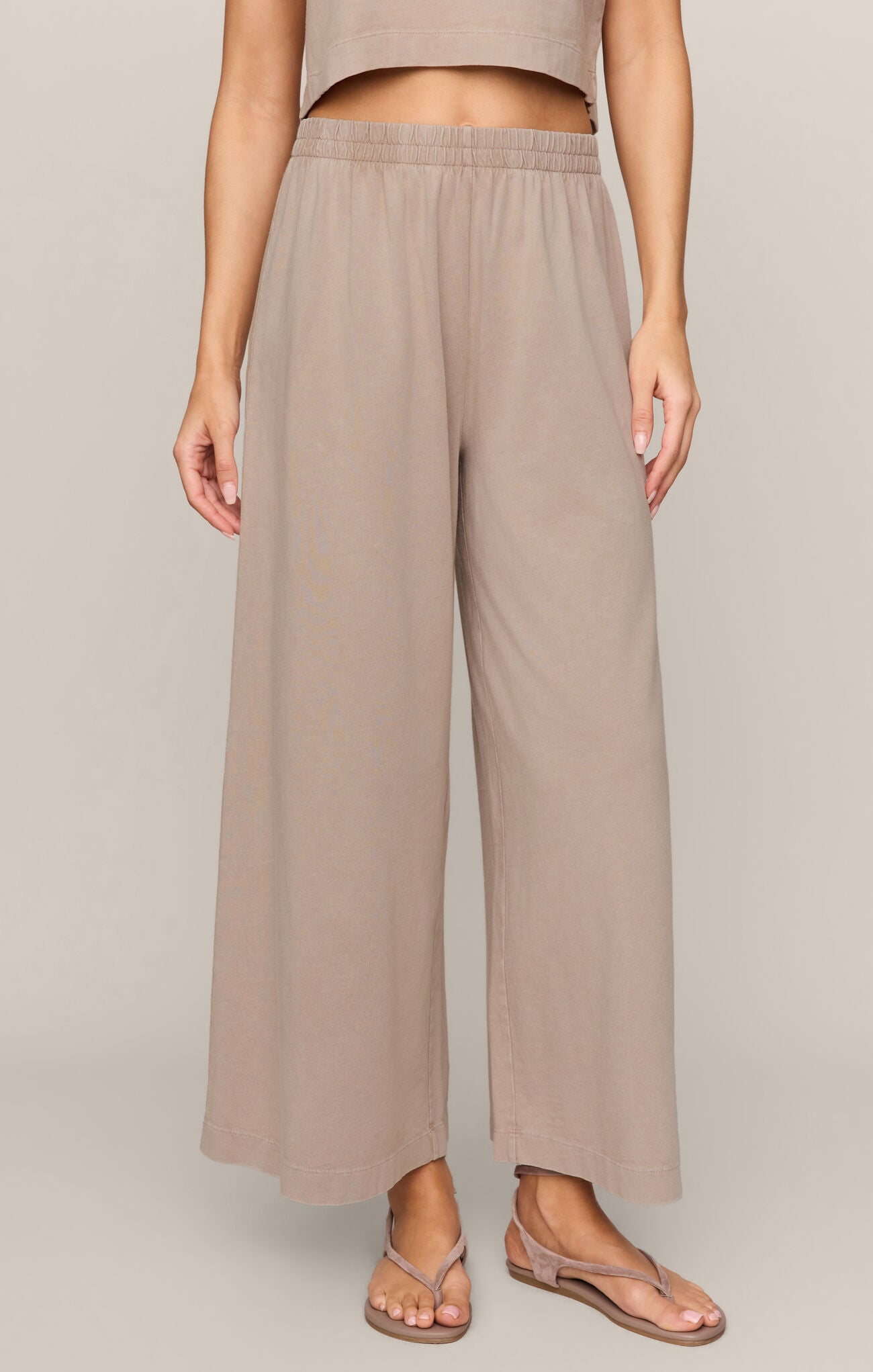 Z Supply | Scout Flare Pant - Stone Gray | Sweetest Stitch Boutique