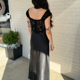 Dress Forum | Sutton Satin Lace Maxi Dress | Sweetest Stitch Boutique
