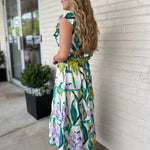 Fore | Skylar Floral Midi Dress | Sweetest Stitch Boutique Richmond