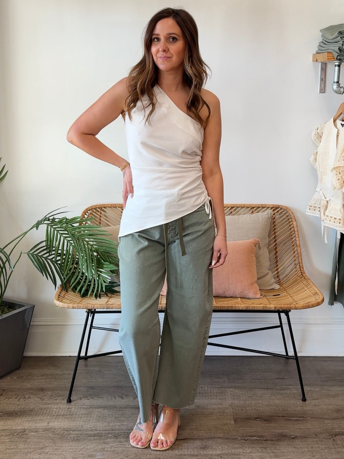 Dress Forum | Annabelle One Shoulder Top | Sweetest Stitch Boutique