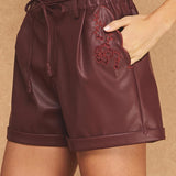 Strut & Bolt | Lisa Faux Leather Shorts | Sweetest Stitch Boutique RVA