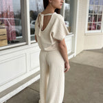 Miou Muse | Morgan Fuzzy Wide Leg Knit Pants | Sweetest Stitch