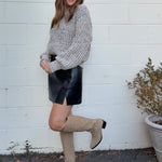 Z Supply | Allegra Faux Leather Mini Skirt | Sweetest Stitch Boutique