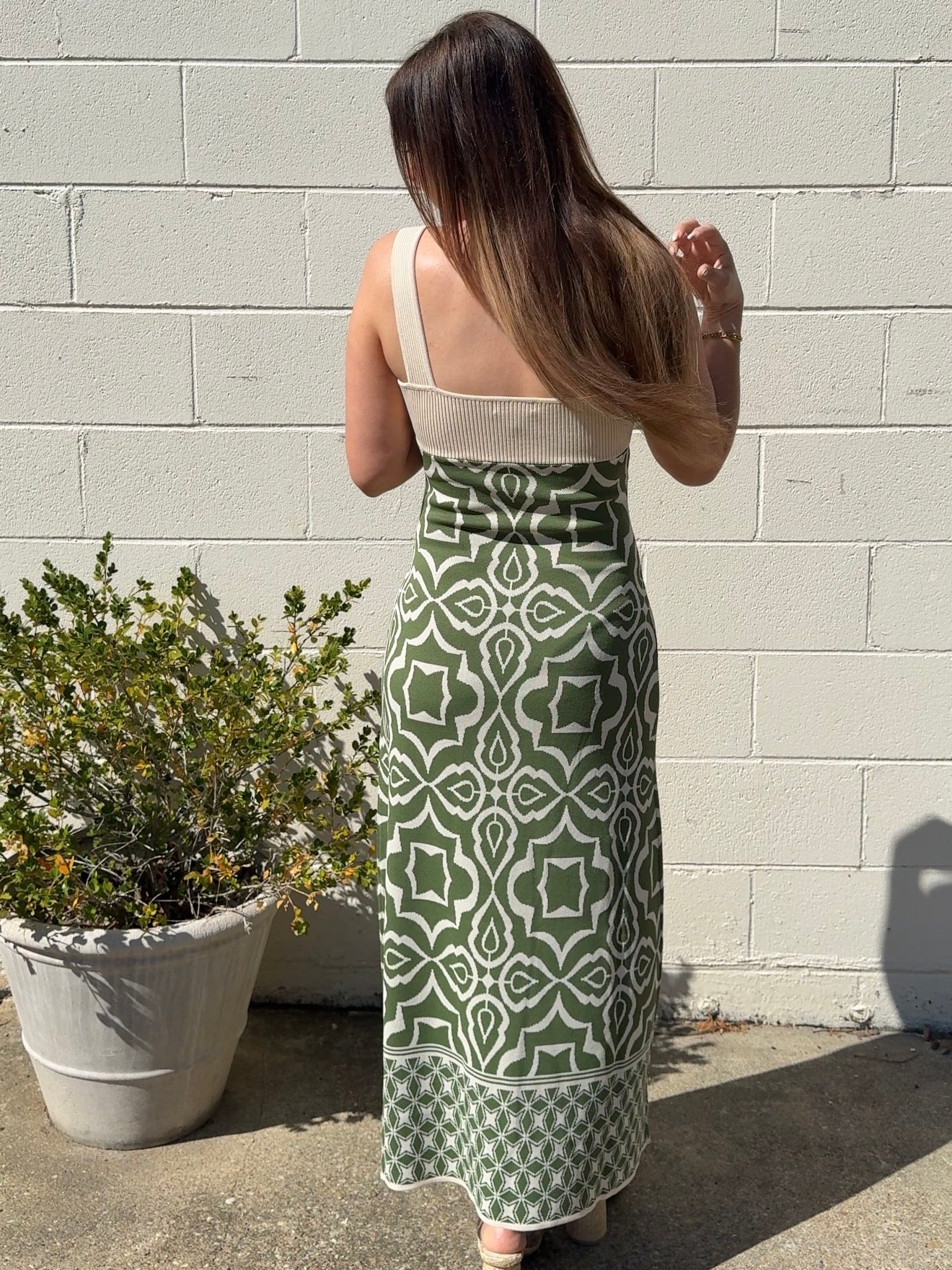 Moon River | Anaiah Sleeveless Knit Midi Dress | Sweetest Stitch RVA