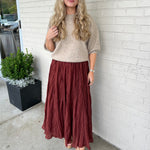 ASTR the Label | Salome Midi Skirt | Sweetest Stitch