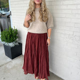 ASTR the Label | Salome Midi Skirt | Sweetest Stitch