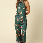 Olivaceous | Reagan Floral Halter Top | Sweetest Stitch Boutiqure RVA