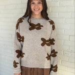Storia | Harley Floral Oversized Sweater | Sweetest Stitch Boutique