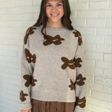 Storia | Harley Floral Oversized Sweater | Sweetest Stitch Boutique