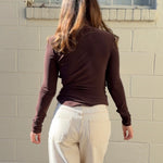 Olivaceous | Elise Long Sleeve Top | Sweetest Stitch Boutique 