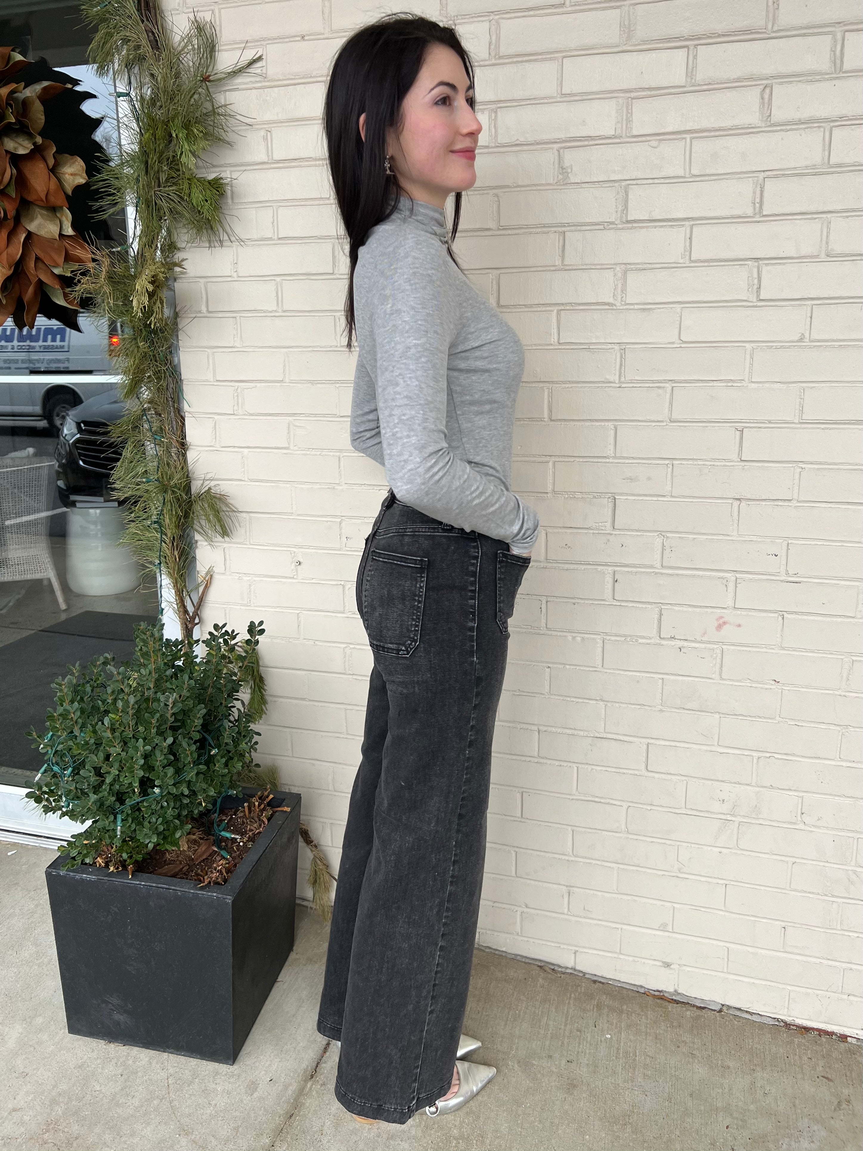 Belle Patch Pocket Jeans