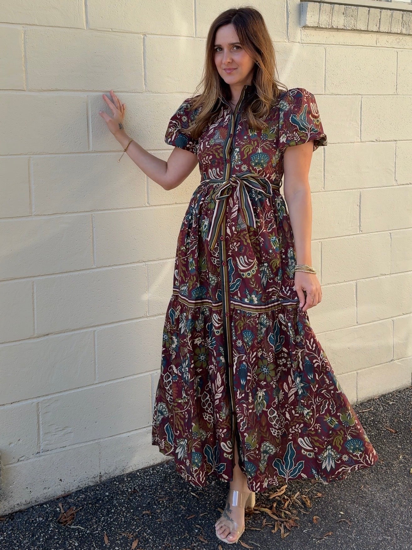 TCEC | Miley Floral Midi Dress | Sweetest Stitch Boutique Richmond VA