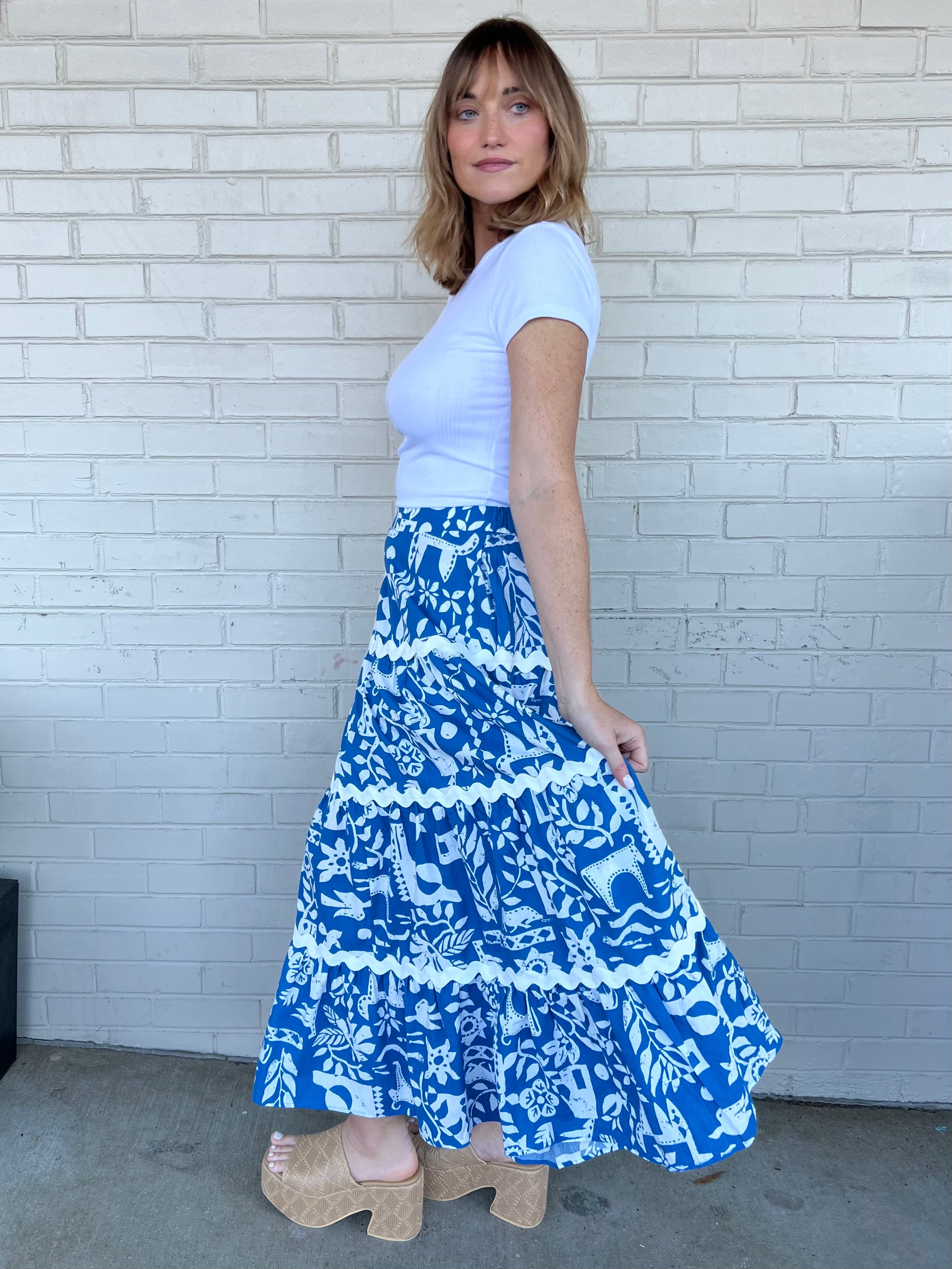 No Drama Maxi Skirt