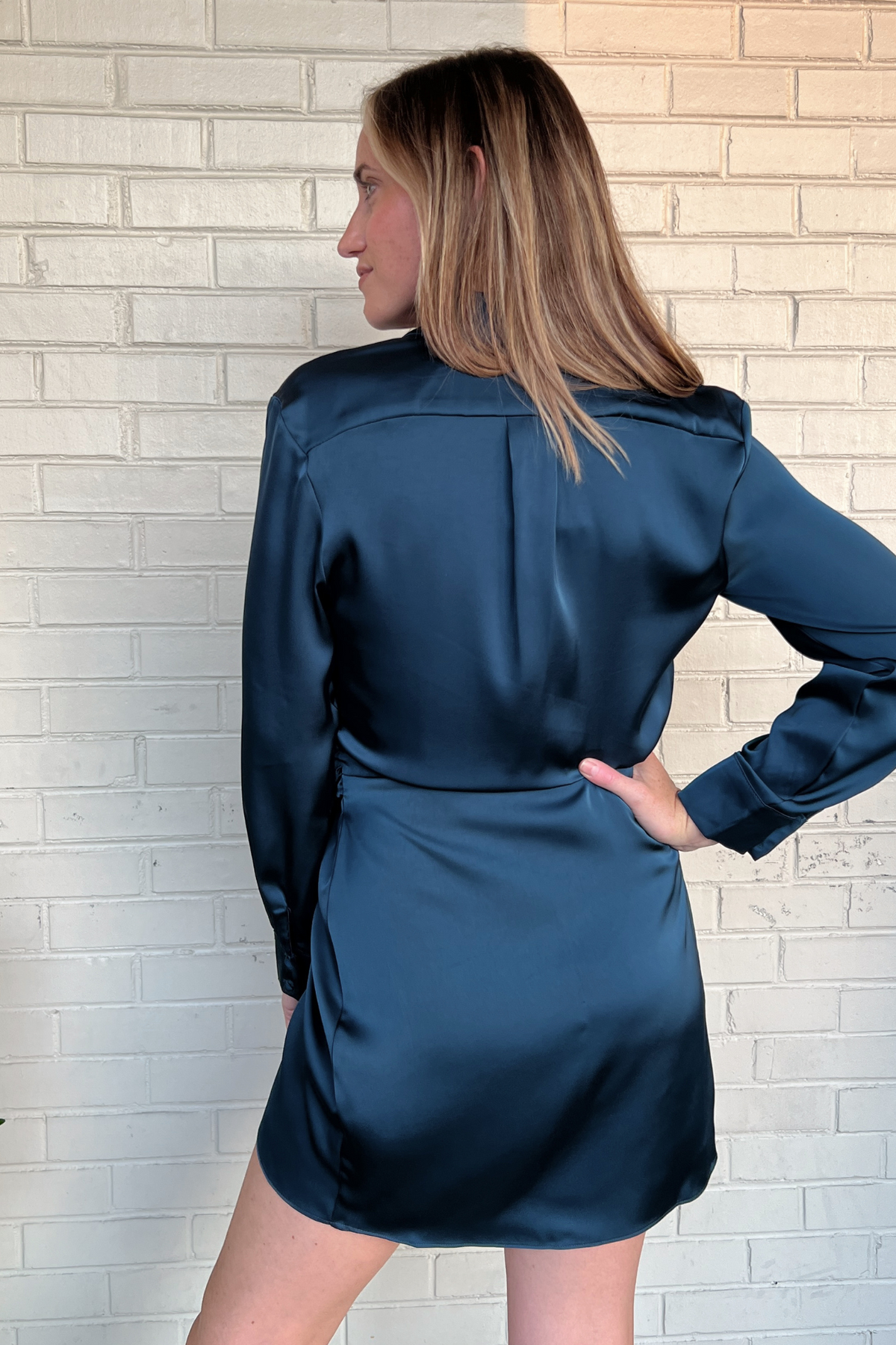 Dress Forum | Teal Wrap Dress | Sweetest Stitch Online Boutique