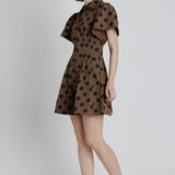Aureum | Harper Polka Dot Mini Dress | Sweetest Stitch Boutique RVA