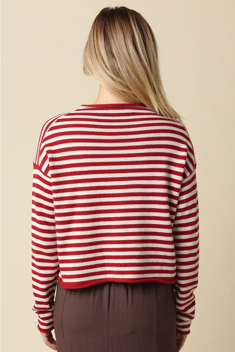 Olivaceous | Michelle Striped Cardigan | Sweetest Stitch Boutique RVA