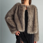 Miou Muse | Lottie Faux Fur Jacket | Sweetest Stitch Boutique Richmond