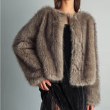 Miou Muse | Lottie Faux Fur Jacket | Sweetest Stitch Boutique Richmond