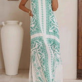 Sundayup | Paisley Midi Dress - Green | Sweetest Stitch Boutique RVA